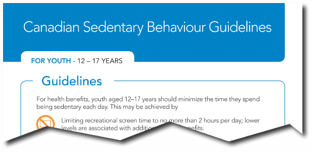 Cutting Down on Sitting Down: The World’s First Evidence-Based Sedentary Behaviour Guidelines Released