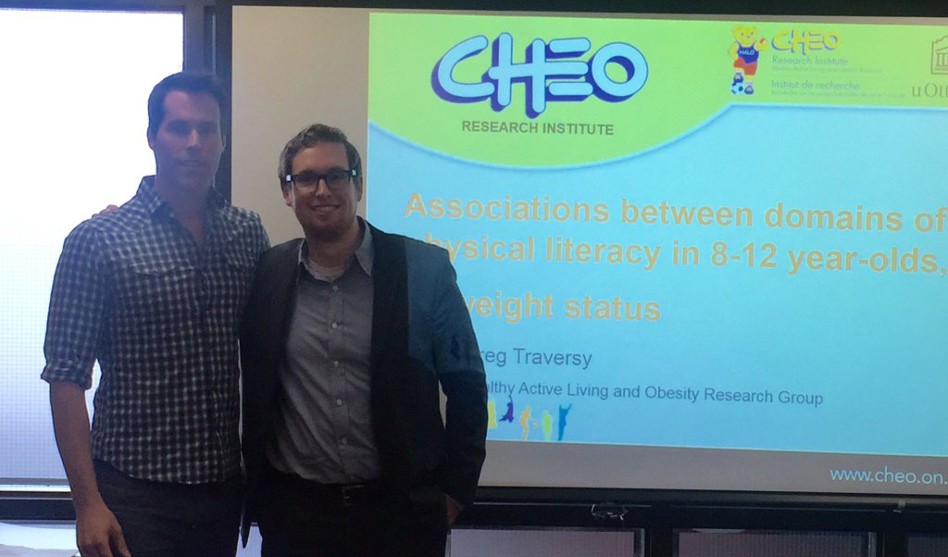 Greg Traversy Successfully Defends MSc Thesis