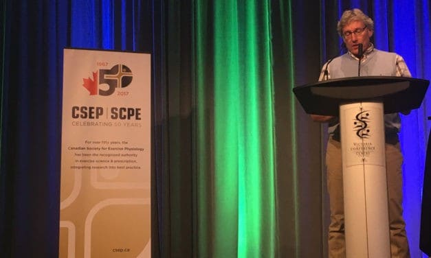 Dr. Mark Tremblay Receives the 2016 CSEP Honour Award