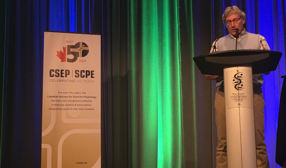 Dr. Mark Tremblay Receives the 2016 CSEP Honour Award