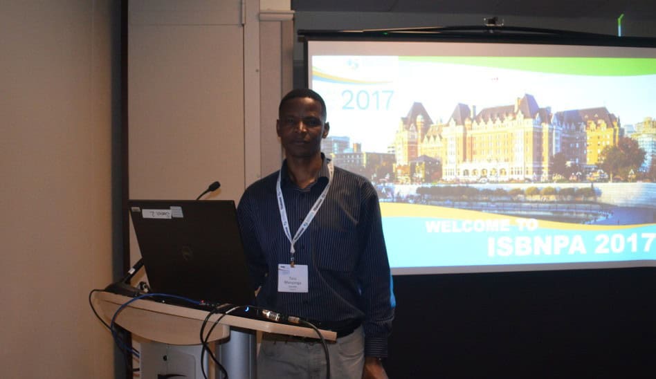 Taru Manyanga Makes Presentation at ISBNPA Conference in Victoria