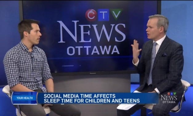 Dr. Jean-Philippe Chaput’s Research on Social Media Use and Sleep Patterns Featured on CTV Ottawa