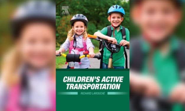 New Textbook on Active Transportation by Dr. Richard Larouche Now Available