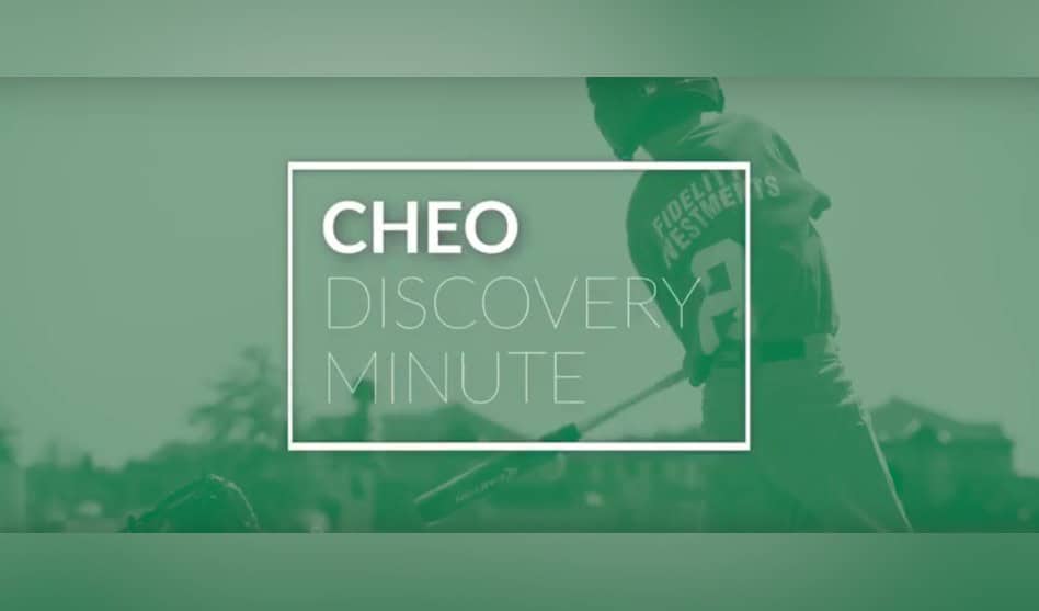 Dr. Pat Longmuir’s Physical Literacy Research Featured in the Latest CHEO Discovery Minute