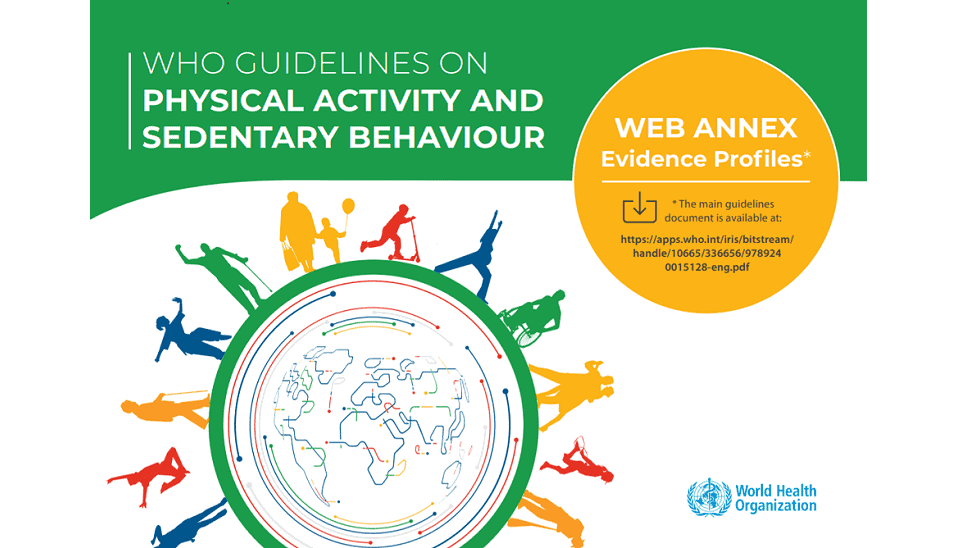 New WHO 2020 guidelines on physical activity and sedentary behaviour just released!