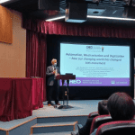 Professor Mark Tremblay makes presentations at the Chinese University of Hong Kong