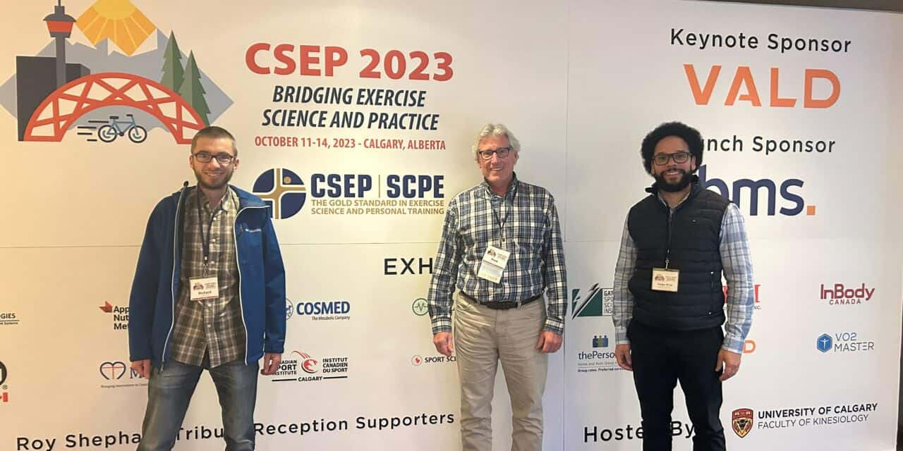 HALO Researchers Mark Tremblay and Diego Silva present at CSEP conference in Calgary