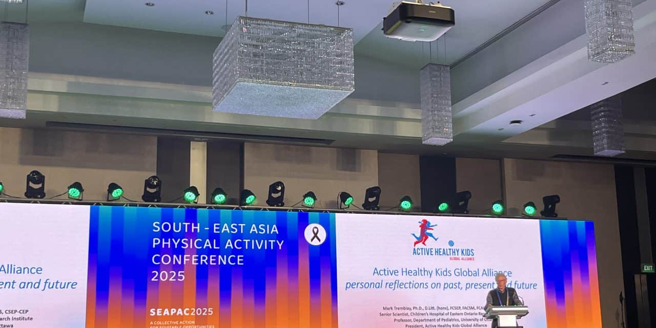 Professor Mark Tremblay receives inaugural SEAPAC Honour Award