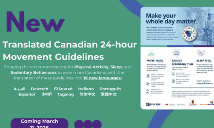 NEW Translated Versions of the Canadian 24-Hour Movement Guidelines